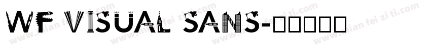 WF Visual Sans字体转换